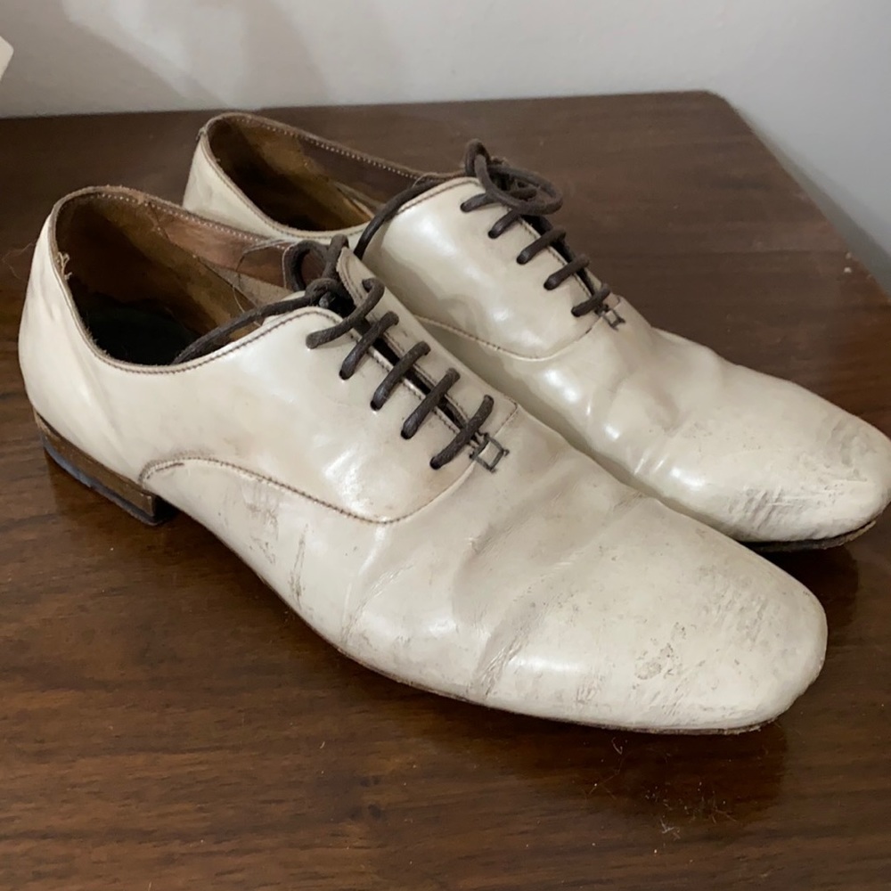 Italian Leather Ladies Loafers Size 37